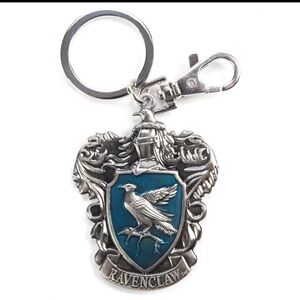 HARRY POTTER Ravenclaw Keychain Silver 2.5 Inches